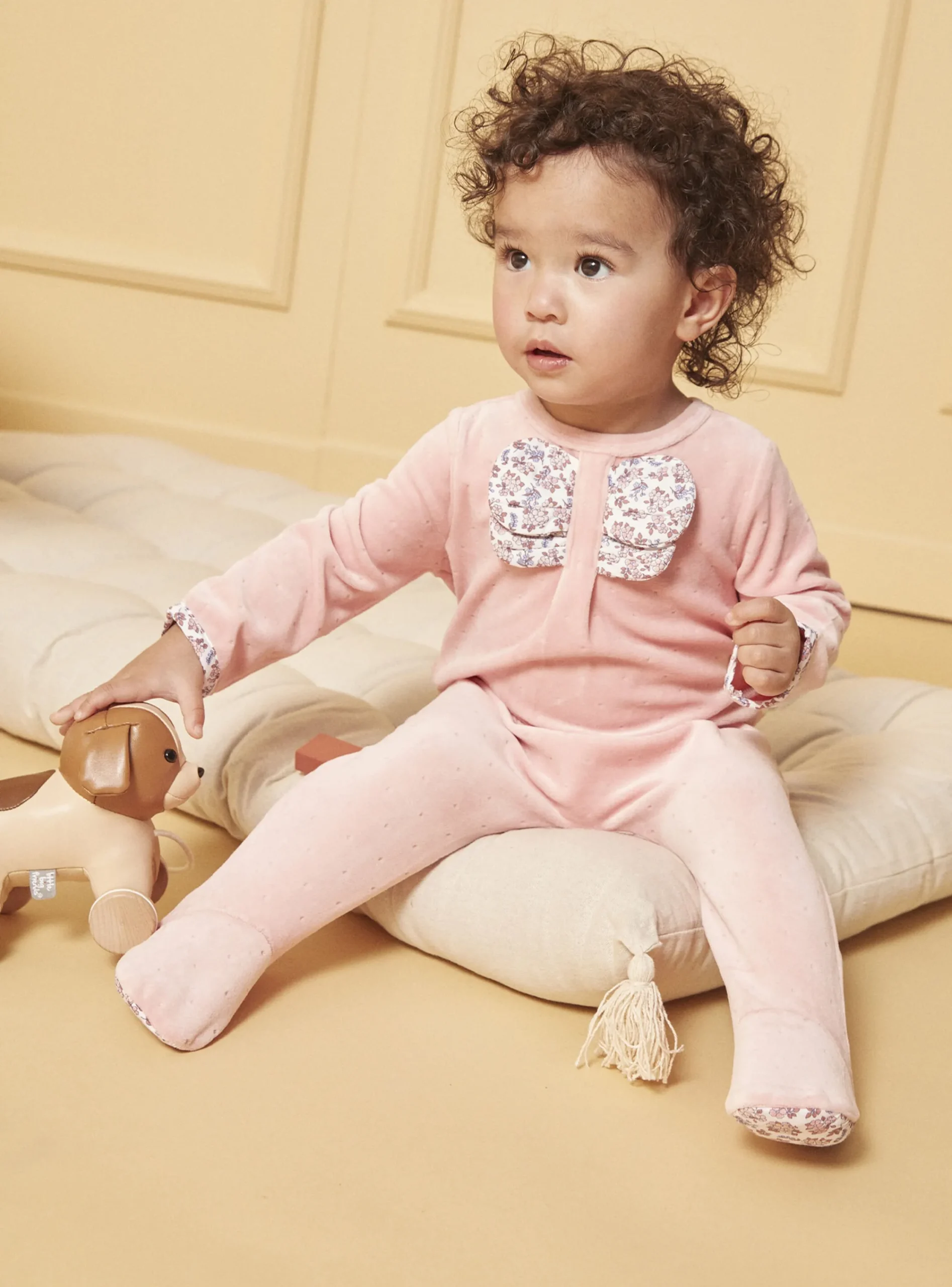 Pajamas & Rompers | Pajamas & Rompers-Sergent Major Pink BABYGROW