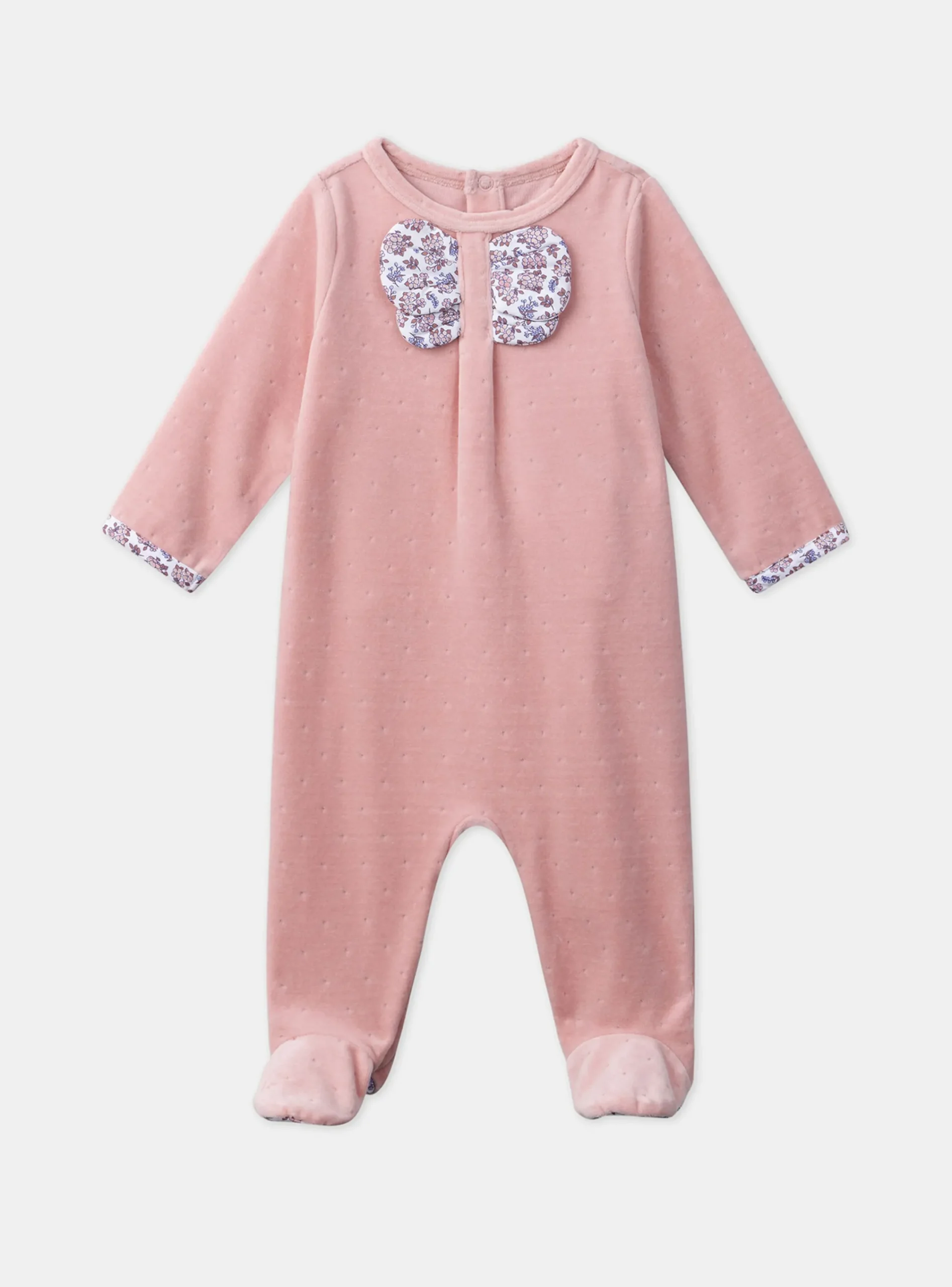 Pajamas & Rompers | Pajamas & Rompers-Sergent Major Pink BABYGROW