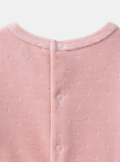 Pajamas & Rompers | Pajamas & Rompers-Sergent Major Pink BABYGROW