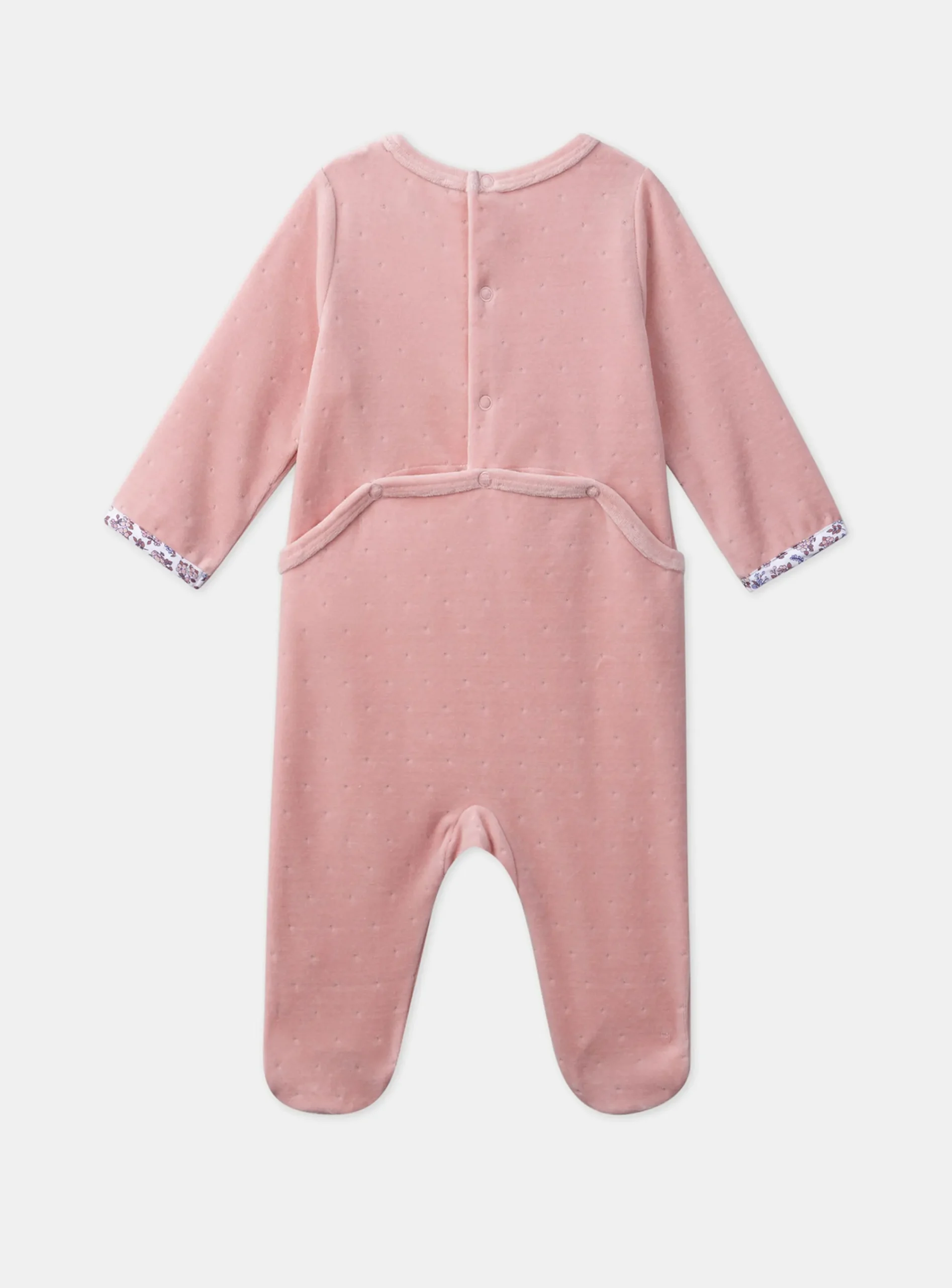 Pajamas & Rompers | Pajamas & Rompers-Sergent Major Pink BABYGROW