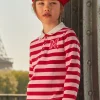 Shirt, T-shirt-Sergent Major Pink barbapapa and red striped polo shirt