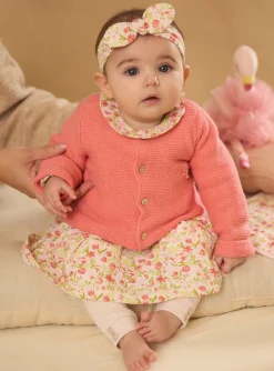 Coat, Cardigan-Sergent Major Pink CARDIGAN