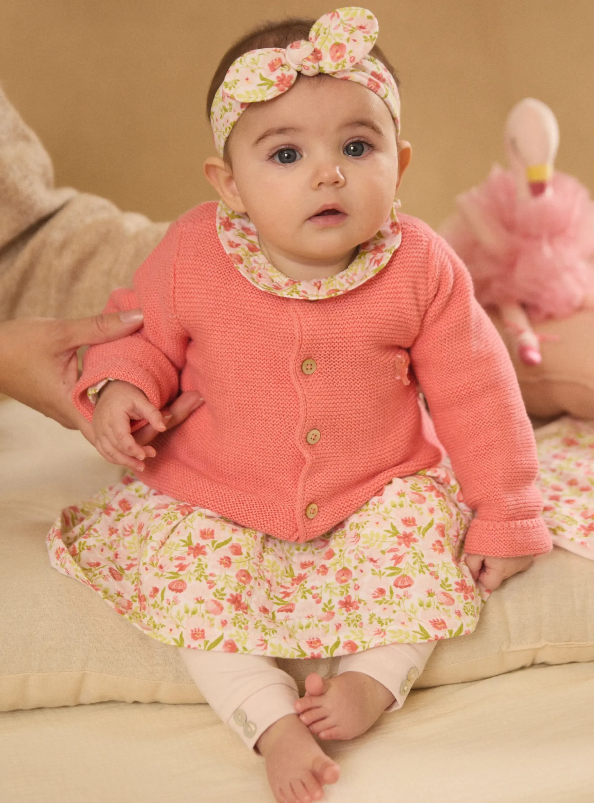 Coat, Cardigan-Sergent Major Pink CARDIGAN