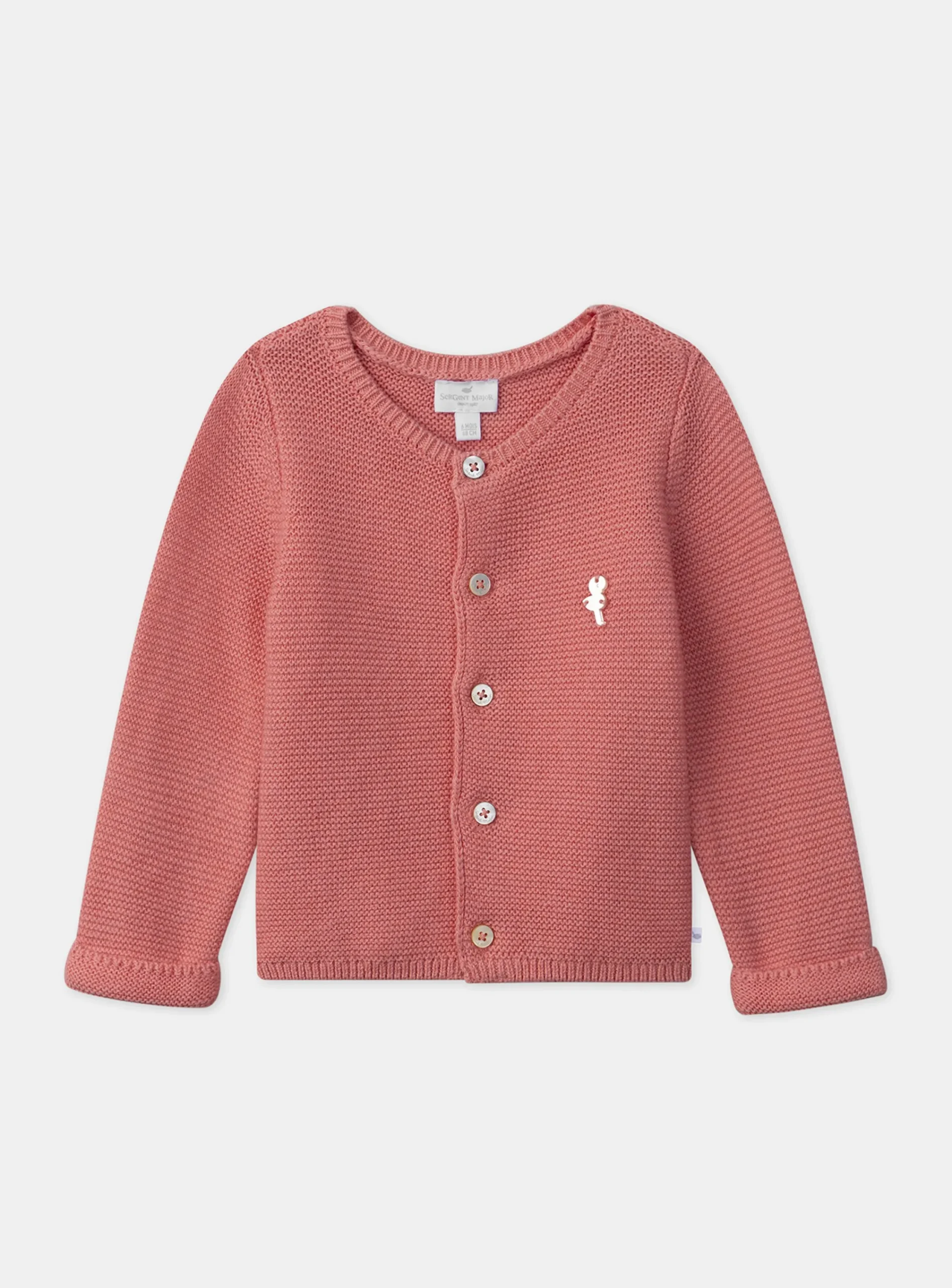 Coat, Cardigan-Sergent Major Pink CARDIGAN