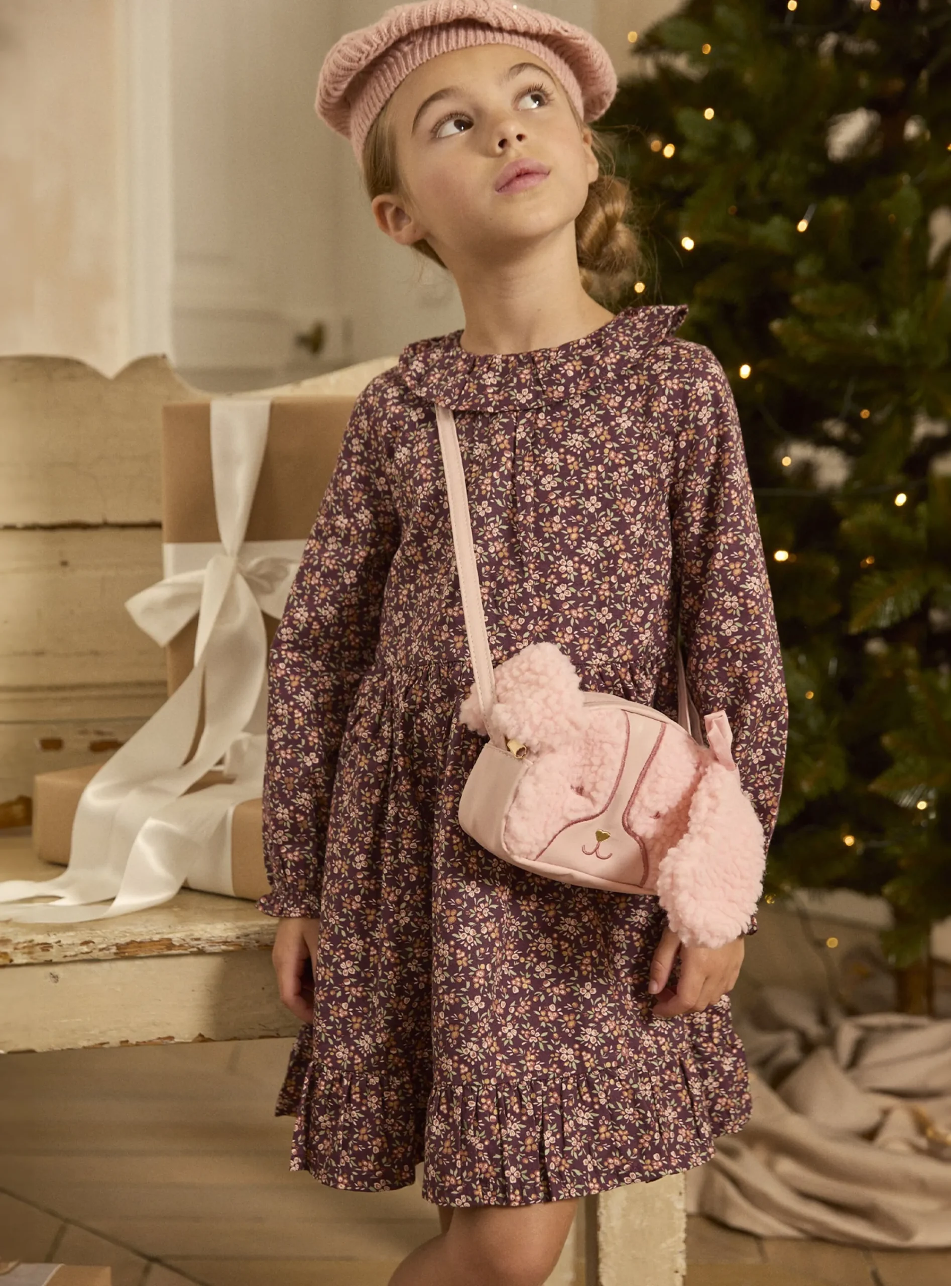 Bag & Umbrella-Sergent Major Pink copper BAG AND POUCH