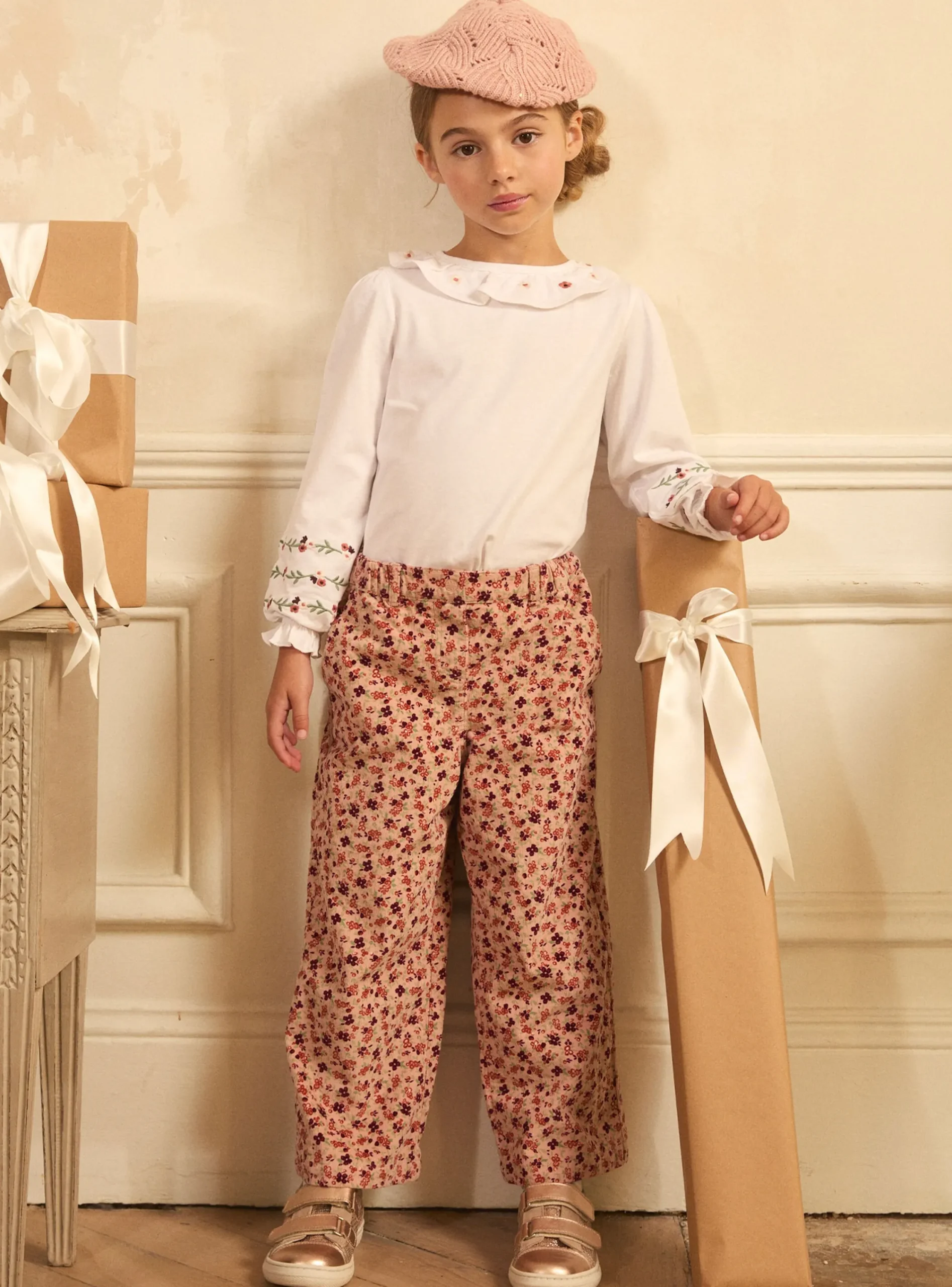 Trousers, Jeans And Legging-Sergent Major Pink copper PANTS
