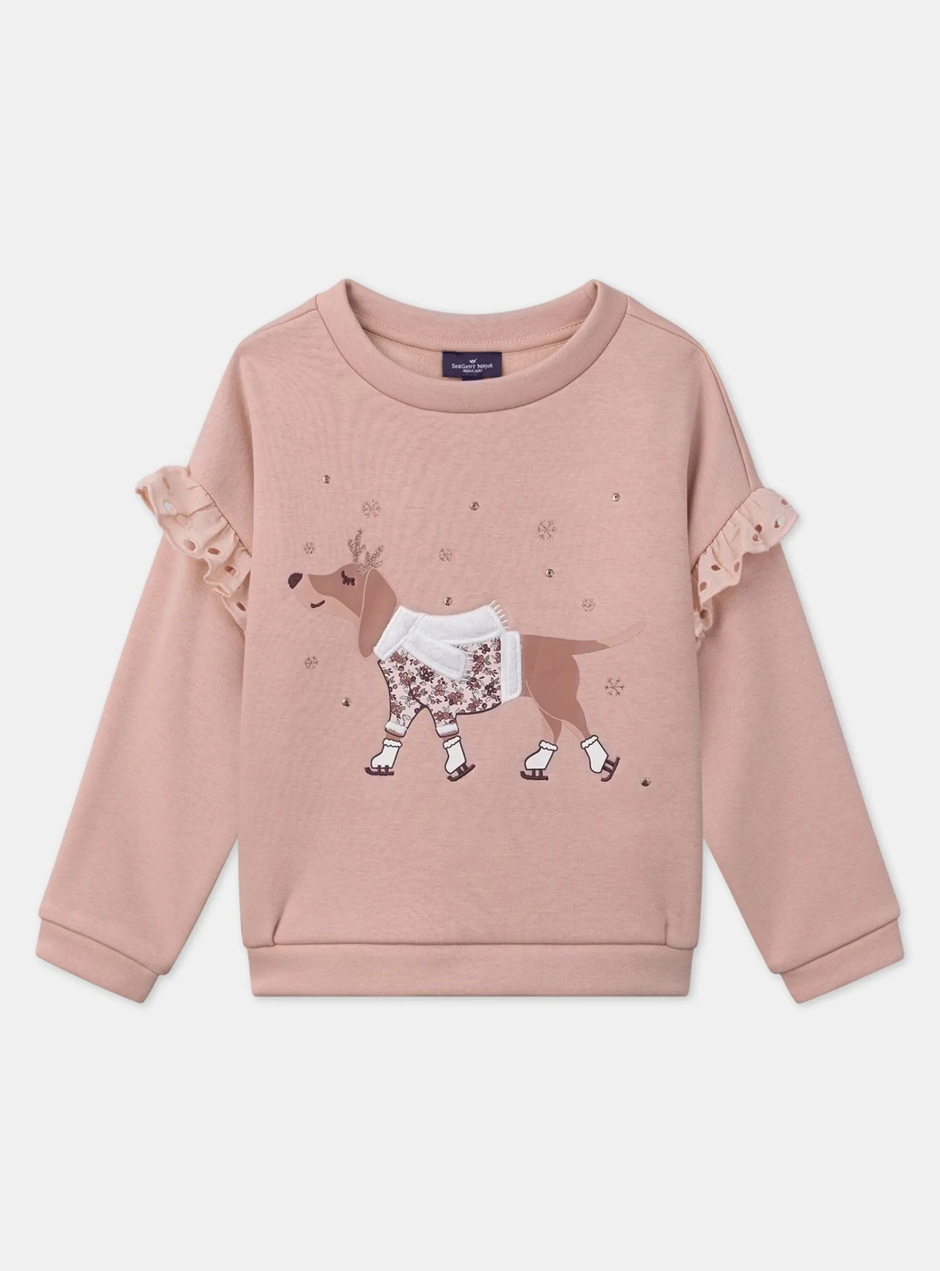 Shirt, T-shirt-Sergent Major Pink copper SWEAT SHIRT