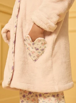 Pajamas-Sergent Major Pink DRESSING GOWN