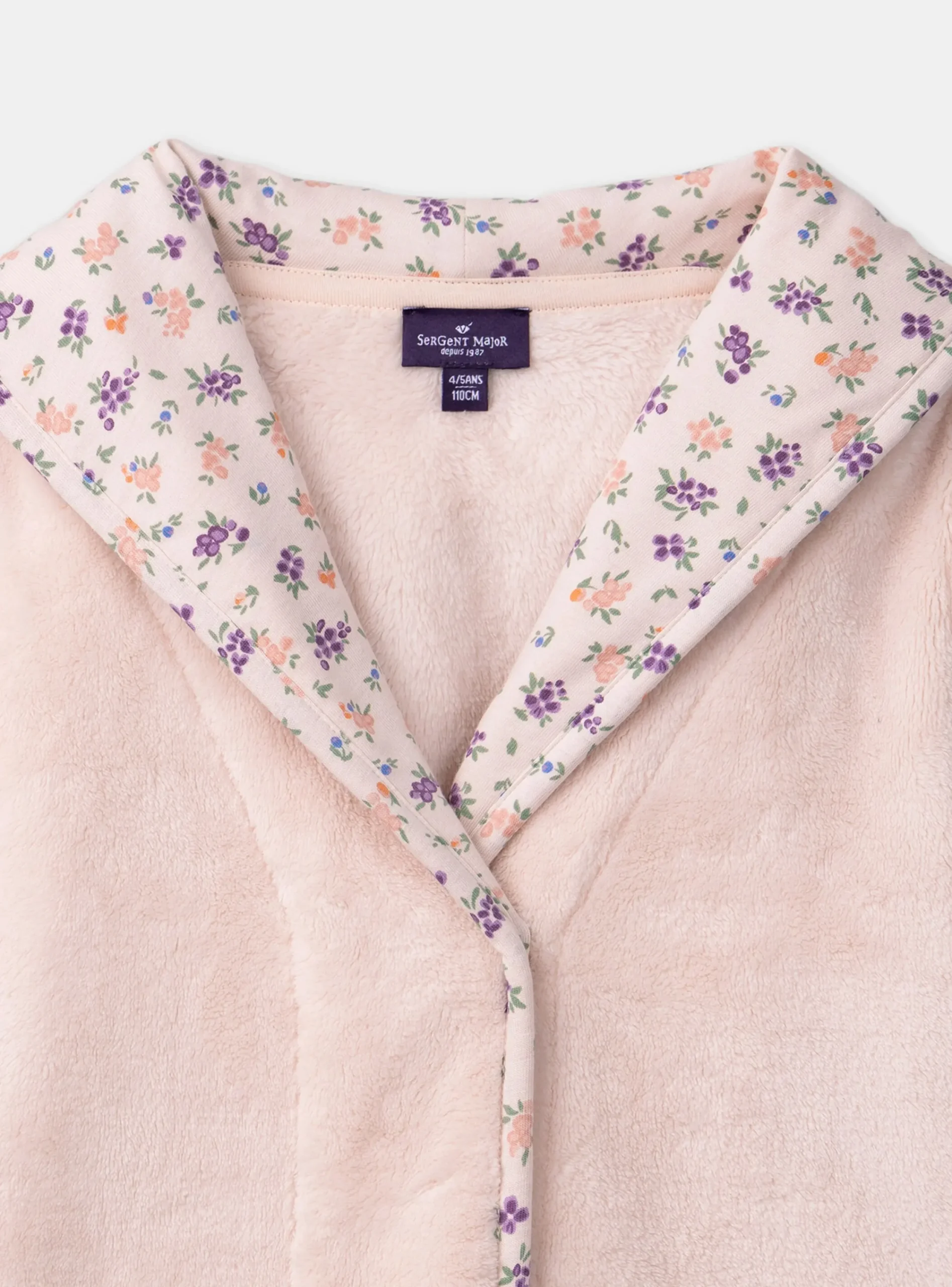 Pajamas-Sergent Major Pink DRESSING GOWN