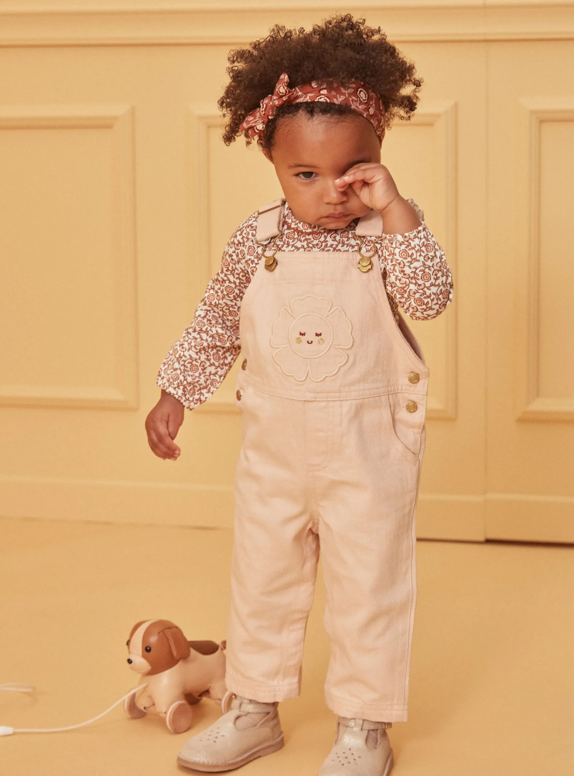 Romper, Jumpsuit & Outfit | Romper, Jumpsuit & Outfit-Sergent Major Pink DUNGAREES