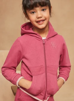 Sweatpants-Sergent Major Pink fleece hoodie