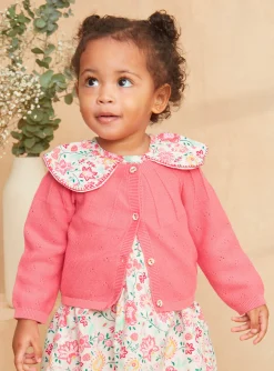 Knitwear, Sweater, Cardigan | Knitwear, Sweater, Cardigan-Sergent Major Pink knitted cardigan