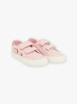 Shoes-Sergent Major Pink leather sneakers