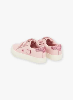 Shoes-Sergent Major Pink leather sneakers