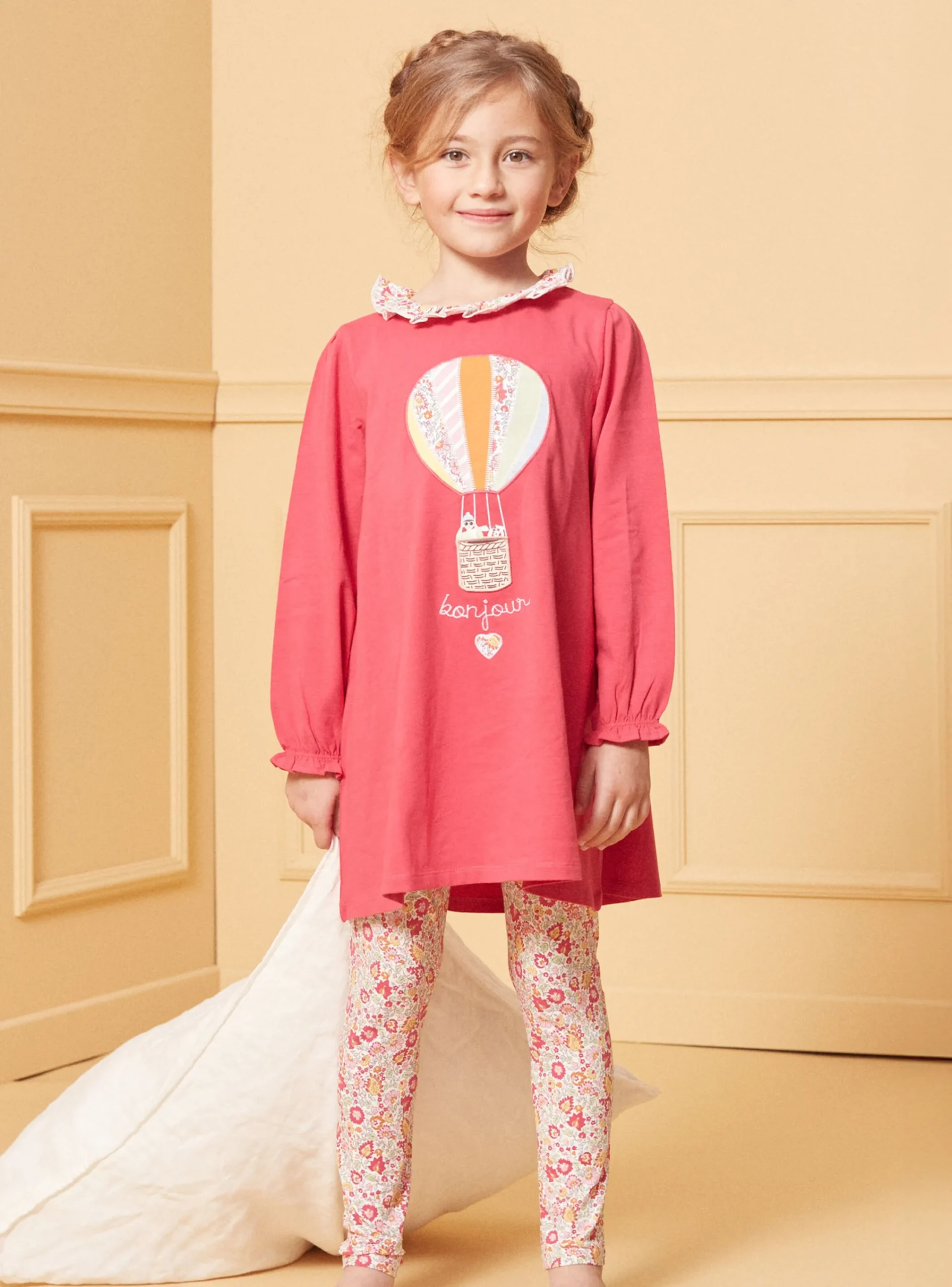 Pajamas-Sergent Major Pink NIGHT DRESS