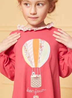 Pajamas-Sergent Major Pink NIGHT DRESS