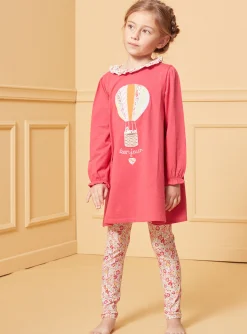 Pajamas-Sergent Major Pink NIGHT DRESS