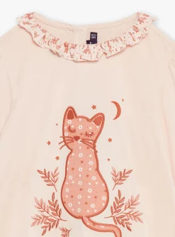 Pajamas-Sergent Major Pink nightdress and leggings