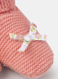 Hat, Mittens-Sergent Major Pink SLIPPERS
