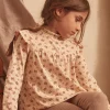 Shirt, T-shirt-Sergent Major Pink TEE SHIRT LS
