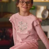 Shirt, T-shirt-Sergent Major Pink TEE SHIRT LS