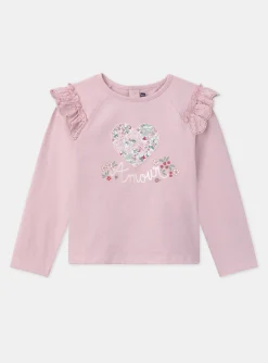 Shirt, T-shirt-Sergent Major Pink TEE SHIRT LS