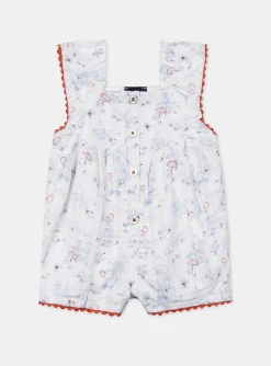 Romper, Jumpsuit & Outfit | Romper, Jumpsuit & Outfit-Sergent Major Printed playsuit