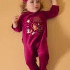 Pajamas & Rompers | Pajamas & Rompers-Sergent Major Purple BABYGROW