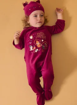Pajamas & Rompers | Pajamas & Rompers-Sergent Major Purple BABYGROW