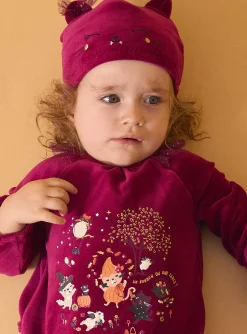 Pajamas & Rompers | Pajamas & Rompers-Sergent Major Purple BABYGROW