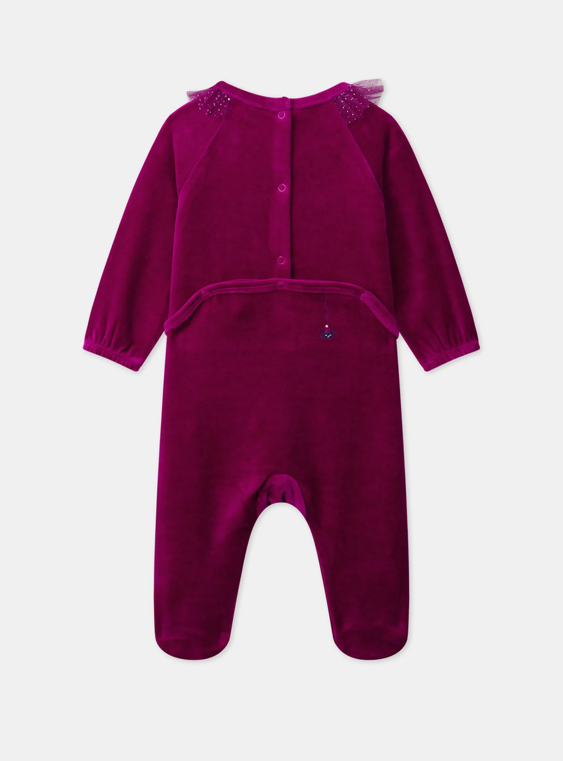 Pajamas & Rompers | Pajamas & Rompers-Sergent Major Purple BABYGROW