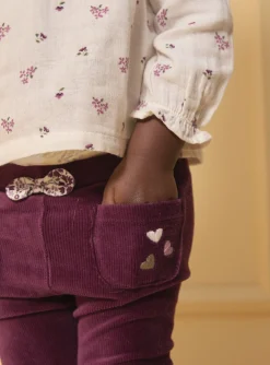 Trousers, Jeans | Trousers, Jeans-Sergent Major Purple LEGGINGS (bottom)