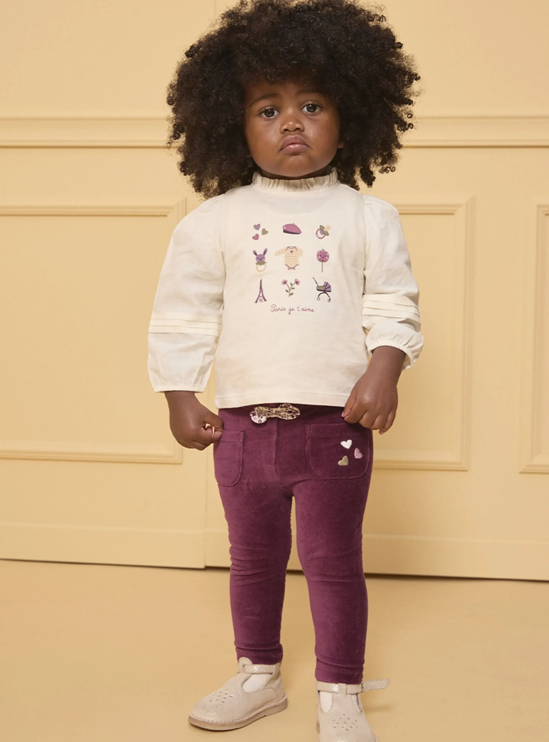 Trousers, Jeans | Trousers, Jeans-Sergent Major Purple LEGGINGS (bottom)