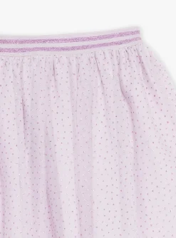 Skirt, Shorts-Sergent Major Purple sequined skirt
