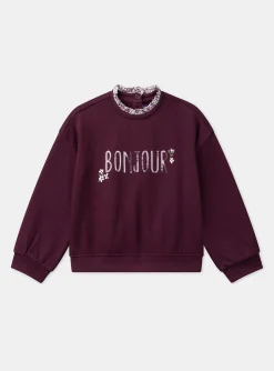 Knitwear, Sweater, Cardigan-Sergent Major Purple SWEAT SHIRT