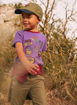 T-shirt, Polo Shirt-Sergent Major Purple TEE SHIRT SS