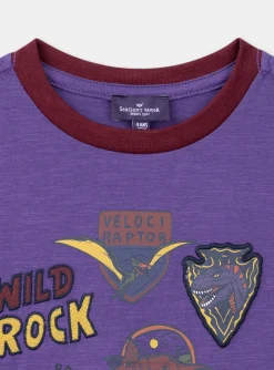 T-shirt, Polo Shirt-Sergent Major Purple TEE SHIRT SS