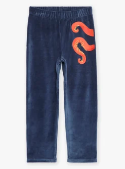 Pajamas-Sergent Major Purple velvet pyjamas and hat