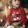 Pajamas-Sergent Major Red and navy velvet Christmas pyjama set