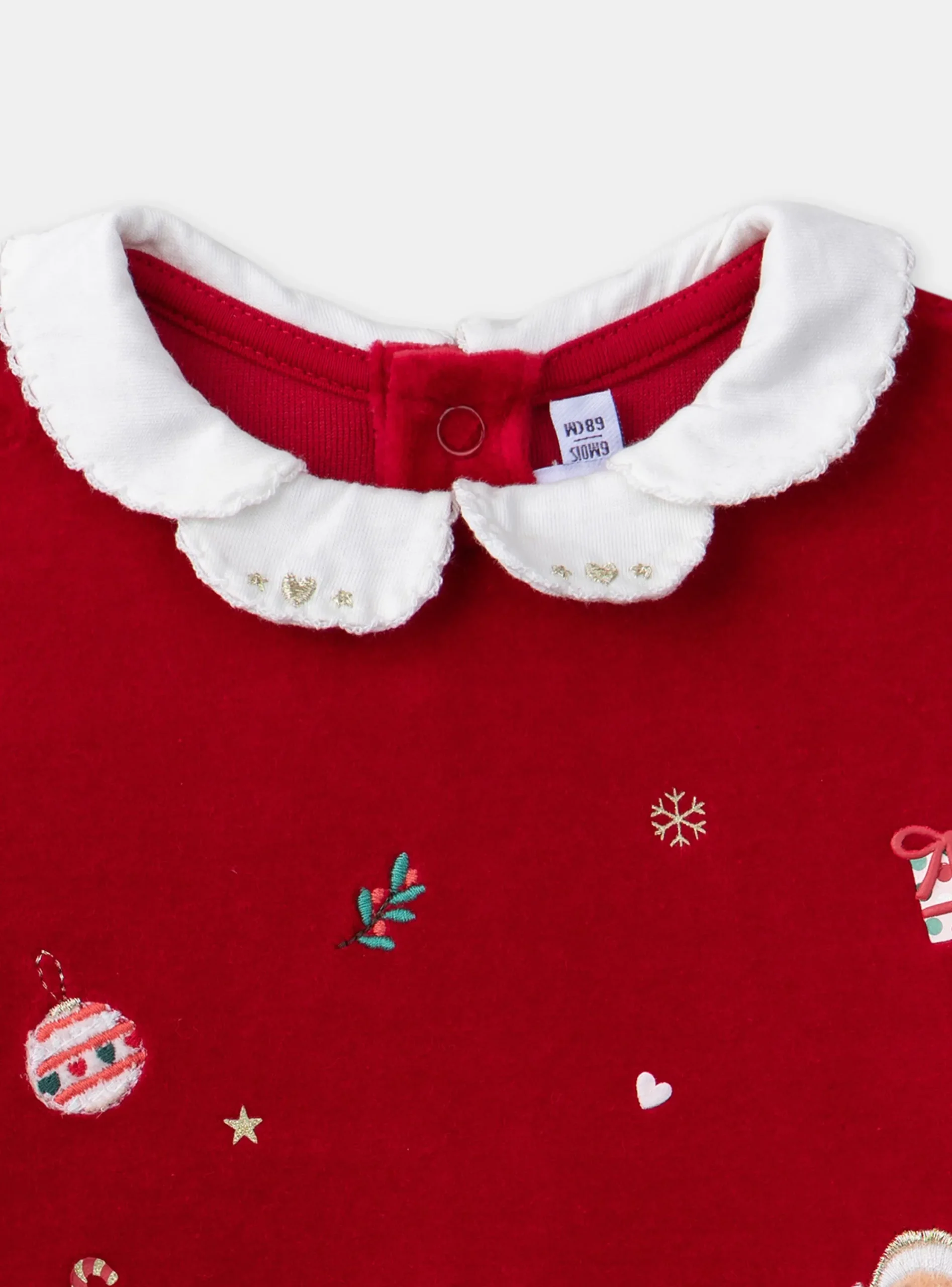 Pajamas & Rompers | Pajamas & Rompers-Sergent Major Red BABYGROW