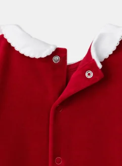 Pajamas & Rompers | Pajamas & Rompers-Sergent Major Red BABYGROW