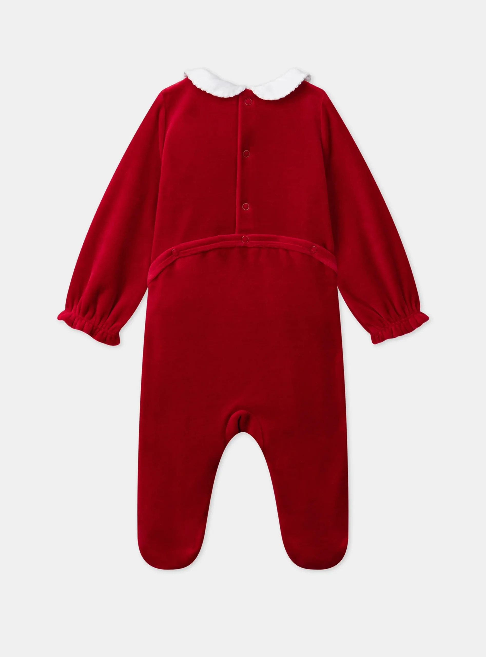 Pajamas & Rompers | Pajamas & Rompers-Sergent Major Red BABYGROW