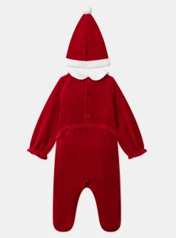 Pajamas & Rompers | Pajamas & Rompers-Sergent Major Red BABYGROW