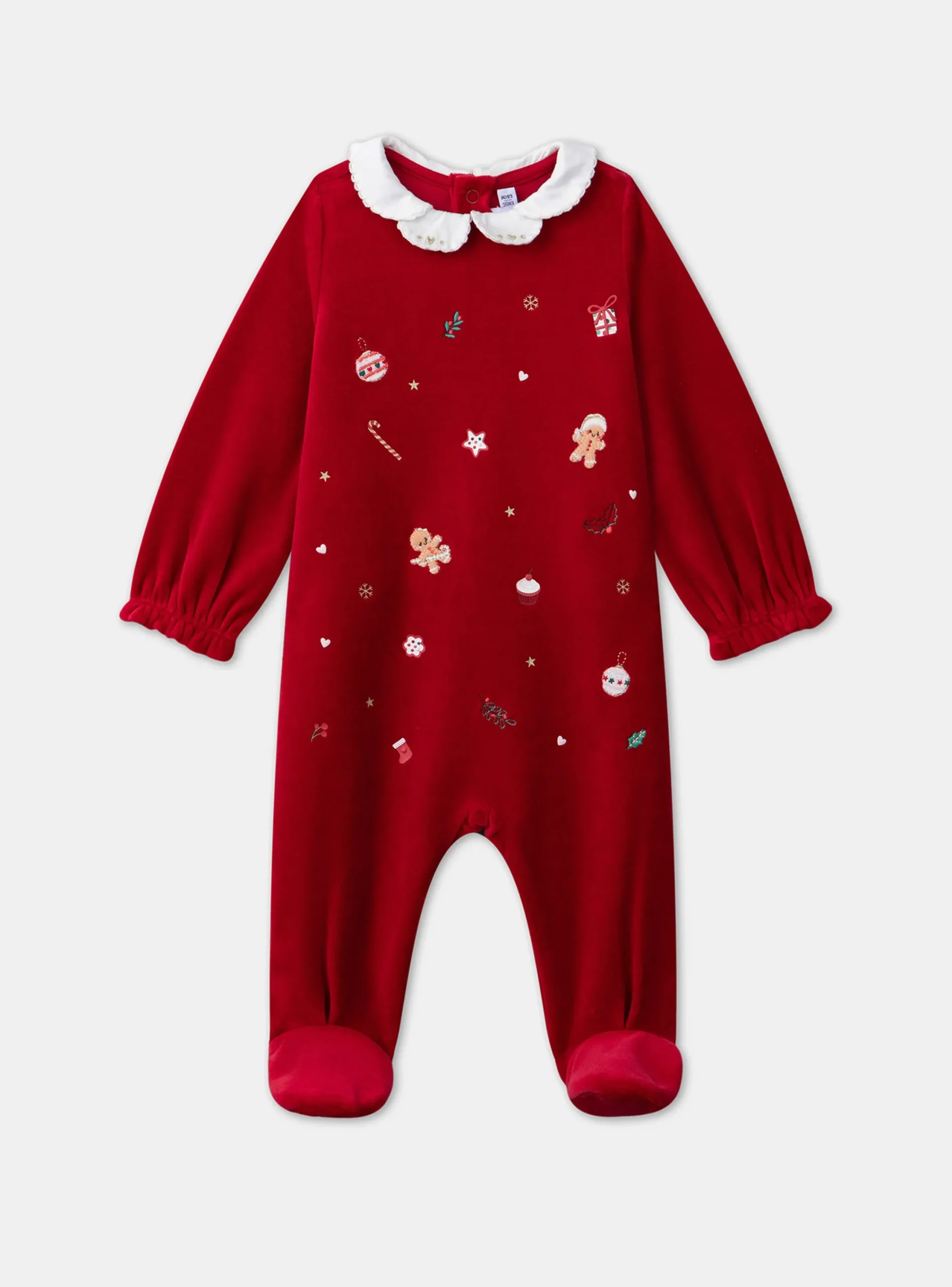 Pajamas & Rompers | Pajamas & Rompers-Sergent Major Red BABYGROW
