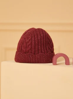 Beany, Scarf, Gloves-Sergent Major Red BEANY