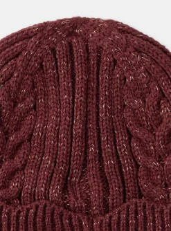 Beany, Scarf, Gloves-Sergent Major Red BEANY