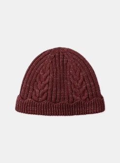 Beany, Scarf, Gloves-Sergent Major Red BEANY