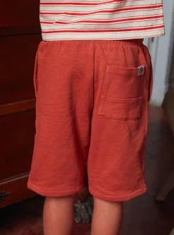 Bermuda Shorts-Sergent Major Red BERMUDA
