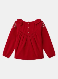 Shirt, T-shirt-Sergent Major Red BLOUSE