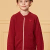 Knitwear, Sweater, Cardigan-Sergent Major Red CARDIGAN